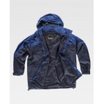 WORKTEAM Sport S1100 parka with removable inner fleece lining