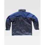 WORKTEAM Sport S1100 parka with removable inner fleece lining