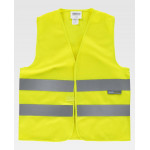 Colete infantil de alta visibilidade com fitas refletoras WORKTEAM HVTT05 Lo Pequeño