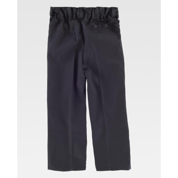 Straight children's pants with slanted opening pockets WORKTEAM B1406