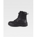 Schutzstiefel aus schwarzem Veloursleder WORKTEAM P3007