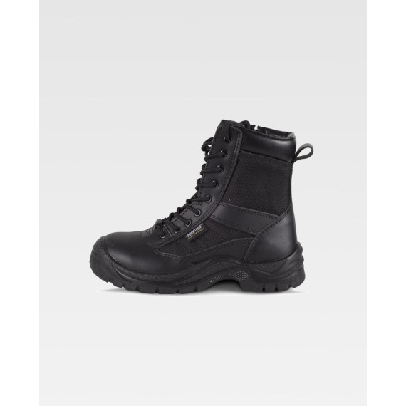 Stivale di protezione in pelle scamosciata nera WORKTEAM P3007