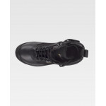 Botte de protection en cuir suédé noir WORKTEAM P3007