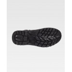 Stivale di protezione in pelle scamosciata nera WORKTEAM P3007