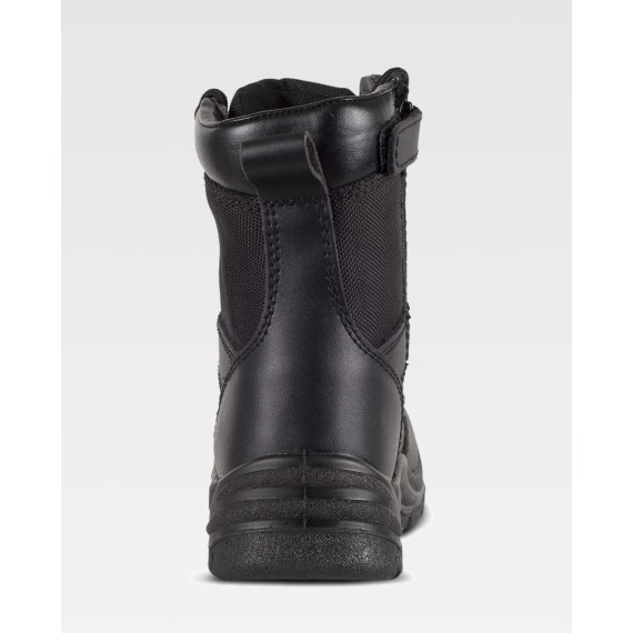 Schutzstiefel aus schwarzem Veloursleder WORKTEAM P3007