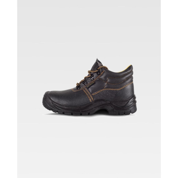 Bota de pele hidrofugada com atacadores e sola PU WORKTEAM P1301