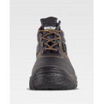 Wasserdichte Lederstiefel mit Schnürsenkeln und PU-Sohle WORKTEAM P1301