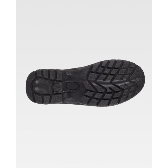 Wasserdichte Lederstiefel mit Schnürsenkeln und PU-Sohle WORKTEAM P1301