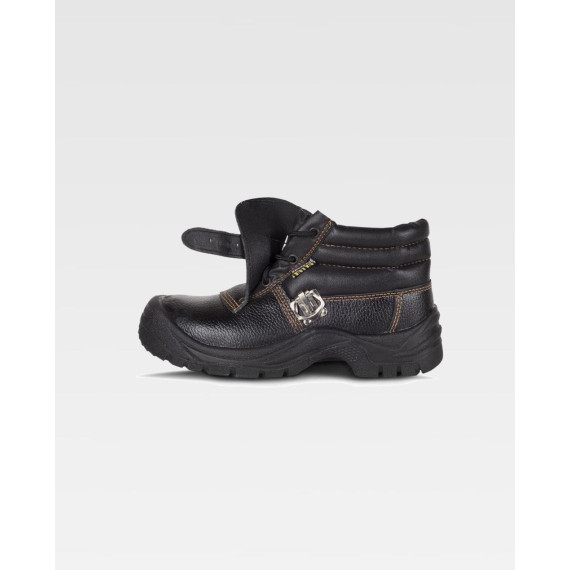 Wasserabweisender Lederstiefel mit Schnalle und Stahlsohle WORKTEAM P2101