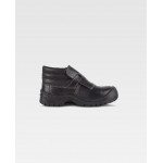 Botte en cuir hydrofuge avec boucle et semelle en acier WORKTEAM P2101