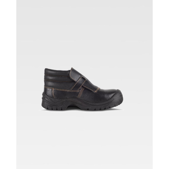 Botte en cuir hydrofuge avec boucle et semelle en acier WORKTEAM P2101