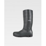 Stivale pocera verde con punta e soletta in acciaio WORKTEAM P2201 a gambale alto