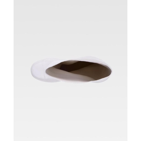 High-cut white protective rubber boot WORKTEAM P2401