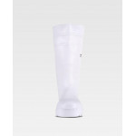 High-cut white protective rubber boot WORKTEAM P2401
