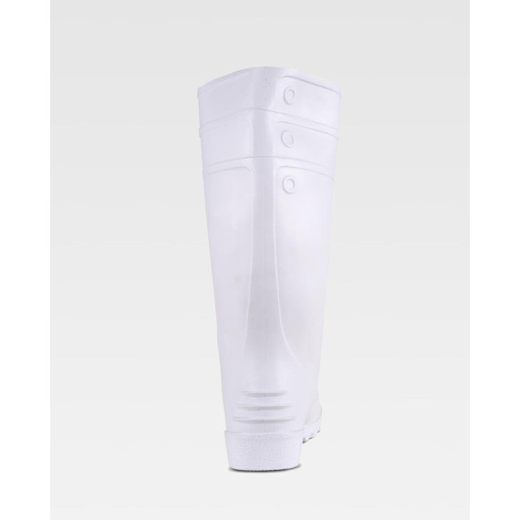High-cut white protective rubber boot WORKTEAM P2401