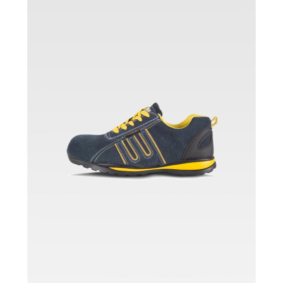 Chaussure en nubuck anti-impact avec semelle anti-perforation WORKTEAM P3005