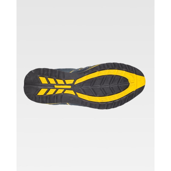 Scarpa in suede anti-impatto con soletta antiperforazione WORKTEAM P3005