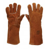 Maine long suede welder's glove one size fits all
