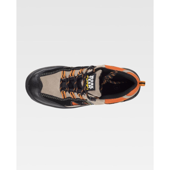 Scarpa in suede con lacci tipo trekking S1P SRC WORKTEAM P3002