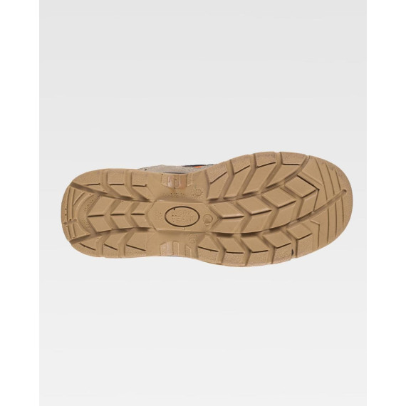 Scarpa in suede con lacci tipo trekking S1P SRC WORKTEAM P3002