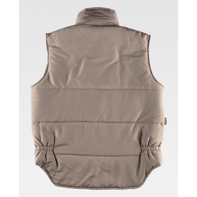 WORKTEAM S3250 multi-pocket high collar padded industrial vest