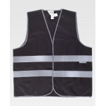 Chaleco liviano combinado con cintas reflectantes WORKTEAM HVTT03