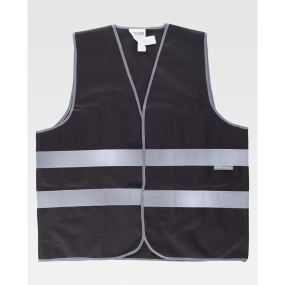 Lightweight vest combined with reflective tapes WORKTEAM HVTT03