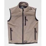Sport vest with breathable inner membrane WORKTEAM S9310 Workshell