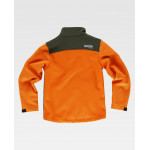 Workshell sport infantile con collo alto e copri cuciture WORKTEAM S8130