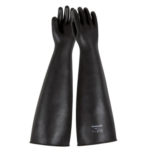 Chemical Risks Rubber Gloves (Size 10)