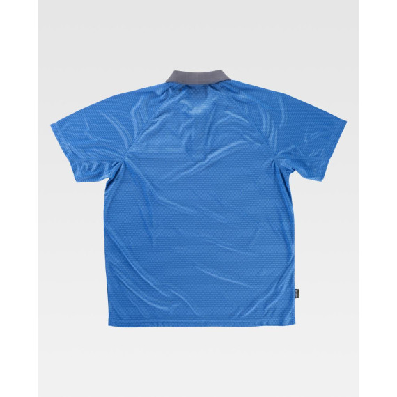 Polo combinado de manga corta en tejido técnico WORKTEAM Sport S6530