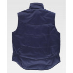 Future multi-pocket vest with fluorescent details WORKTEAM WF1680