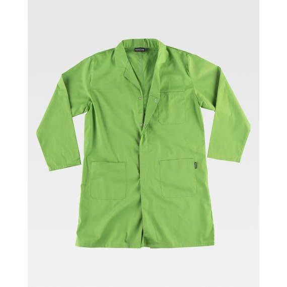 Blouse de service modèle unisexe avec col à revers WORKTEAM B6700