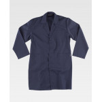 Bata de serviços de manga longa unissexo WORKTEAM B7100
