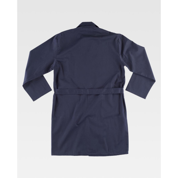 Bata de serviços de manga longa unissexo WORKTEAM B7100