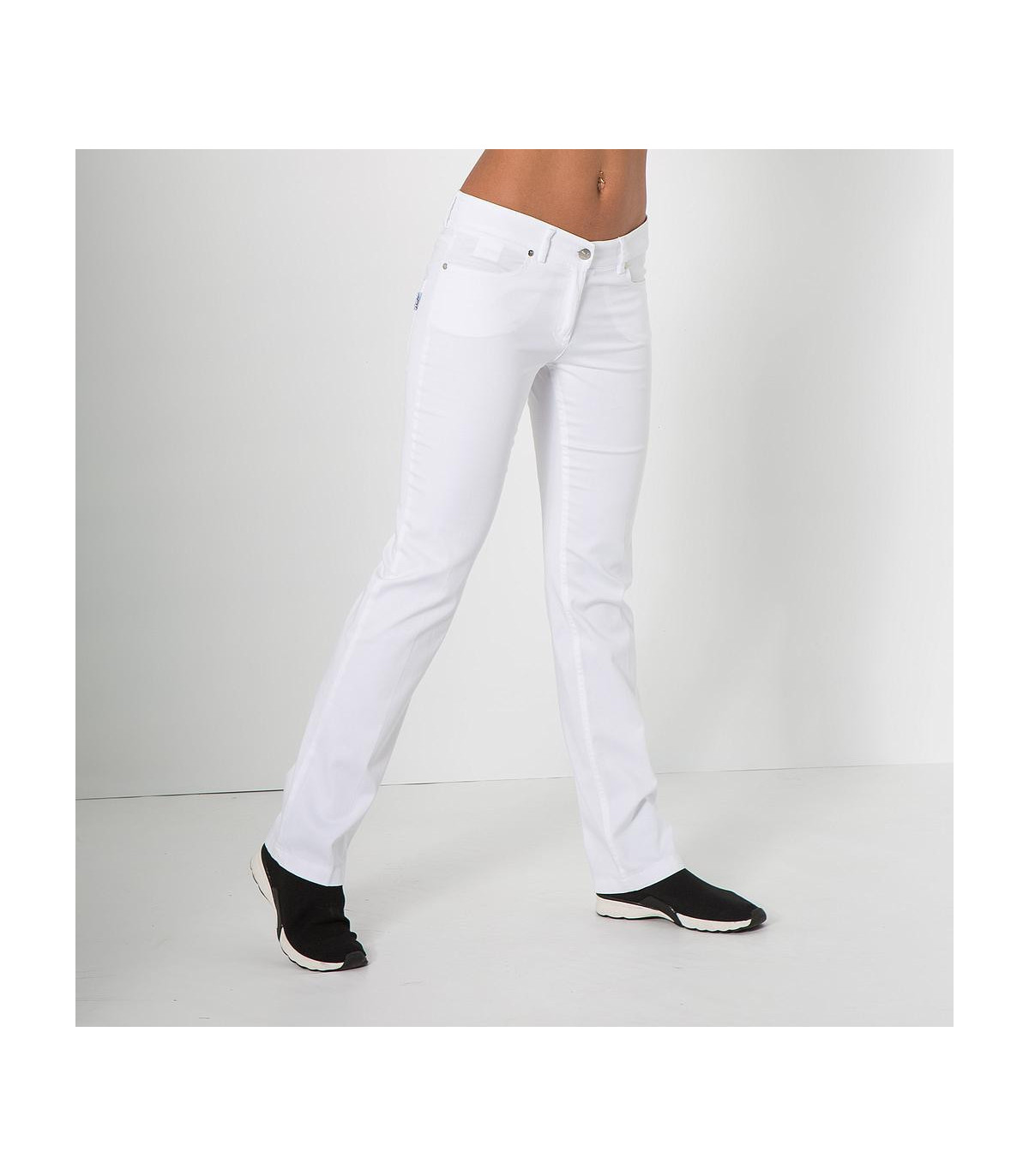 Calça jeans feminina GARY'S slim fit com fecho de botão skrc-ro