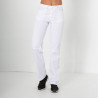 Women's long mid-rise trousers with elastic on the sides GARY'S