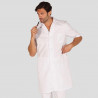 GARY'S unisex short-sleeved basic robe with pill buttons