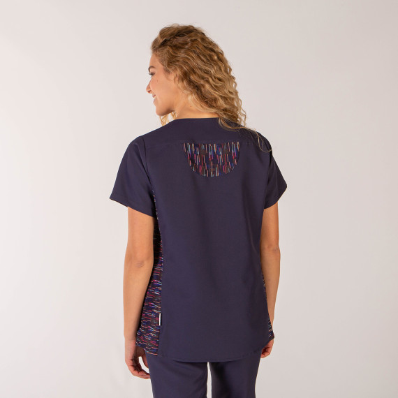 Veste pour femme avec col en V en tissu COLMAX GARY'S Erica