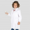Un manteau de laboratoire pour enfants en laine blanche
