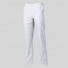 GARY'S white sanitary pants with zipper and pockets