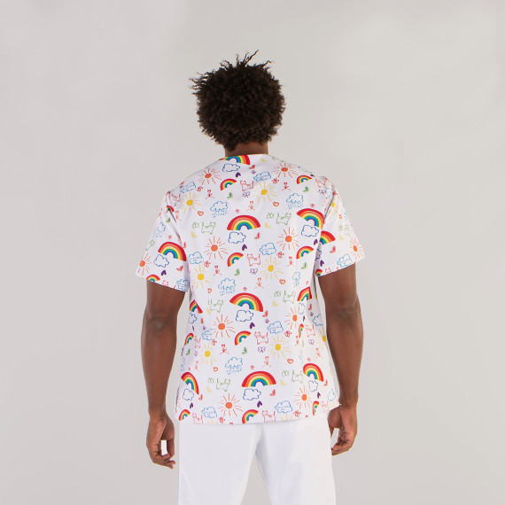Blusa sanitária unissexo GARY'S "Tudo vai ficar bem" Covid-19