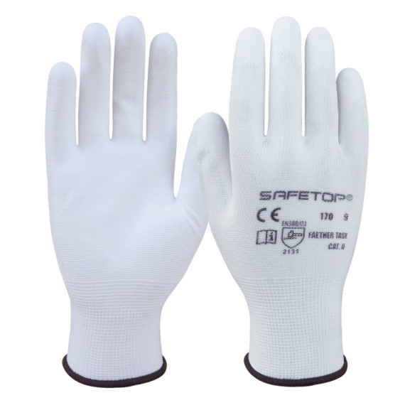 12 Paar synthetischer Handschuhe Federaufgaben