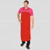 Polyurethane apron with heat-sealed grommets GARY'S