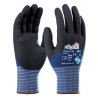 Nitrile-lycra seamless support gloves Gama Digitx Duralux 3/4 12 pairs