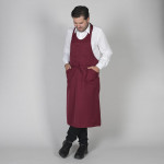 Delantal con peto para sommelier de cuello redondo GARY'S