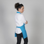 Short apron with Bistro Gary's Peto Adjustment with pill button