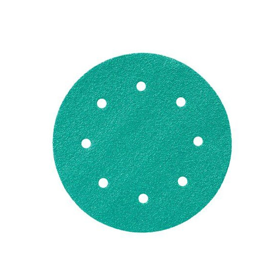 Discs 245 Green - with 8 holes 150mm (50 unds)