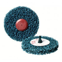 Disc pulito e striscia blu (cg-zr) 100mm x 13mm x basto (10 ms)