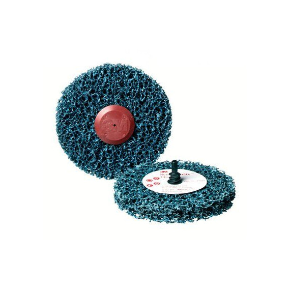 Disco Clean & Strip Azul (CG-ZR) 100mm x 13mm X Basto (10 Unds)